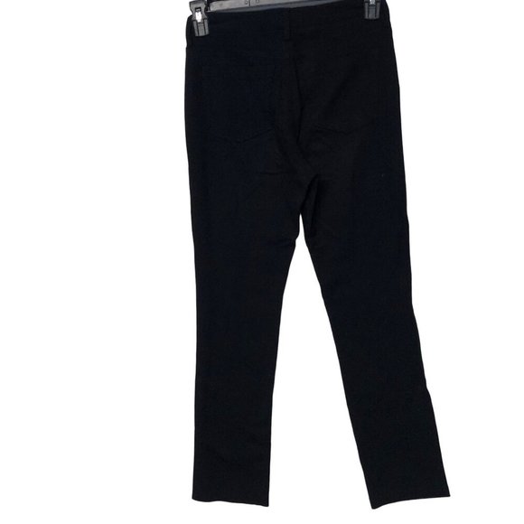 NYDJ BLACK STRETCH slim leg KNIT  PANTS SIZE 2 - Picture 4 of 7